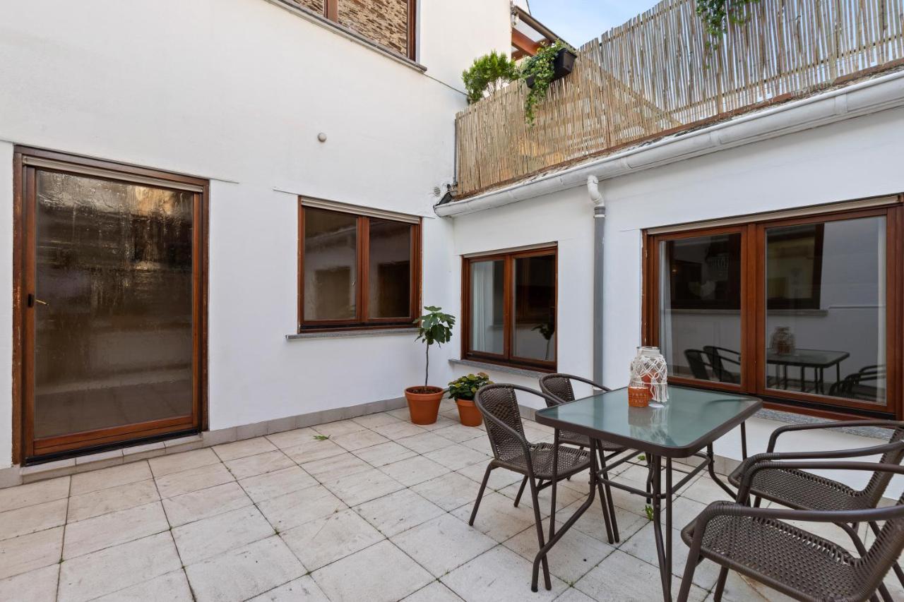 Appartement Haus Blaue Traube mit moselblick und privat terrasse à Ediger-Eller Extérieur photo